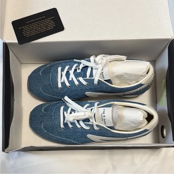 Rag & Bone Retro Runner Slim Sneakers - Picture 6 of 8